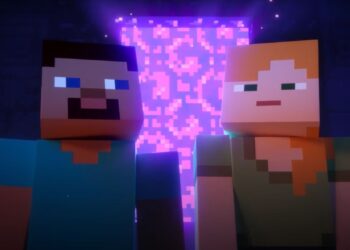 LEGO Enthusiast Builds a Minecraft-Inspired Nether Creation