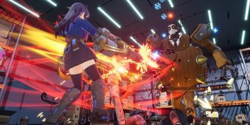 Cyborg Schoolgirl Unleashes Robotic Teens in Office Chaos